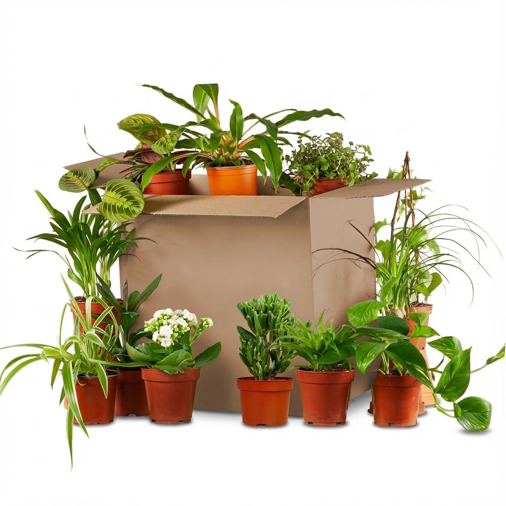 12× Box Seconde Chance de plantes vertes d’intérieur