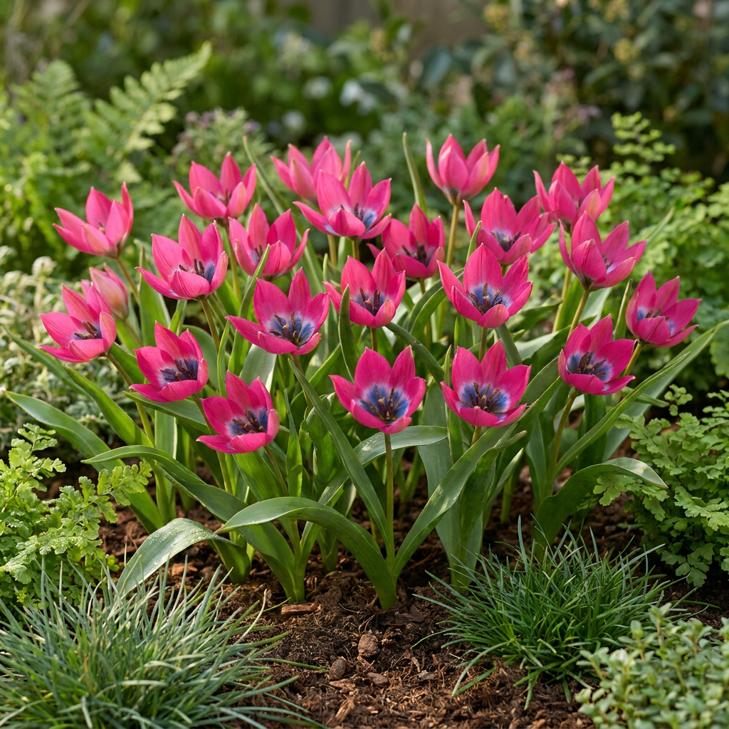 Tulpe 'Klein Schoonheid' – 50 Blumenzwiebeln (Zwiebelgröße 6/+)