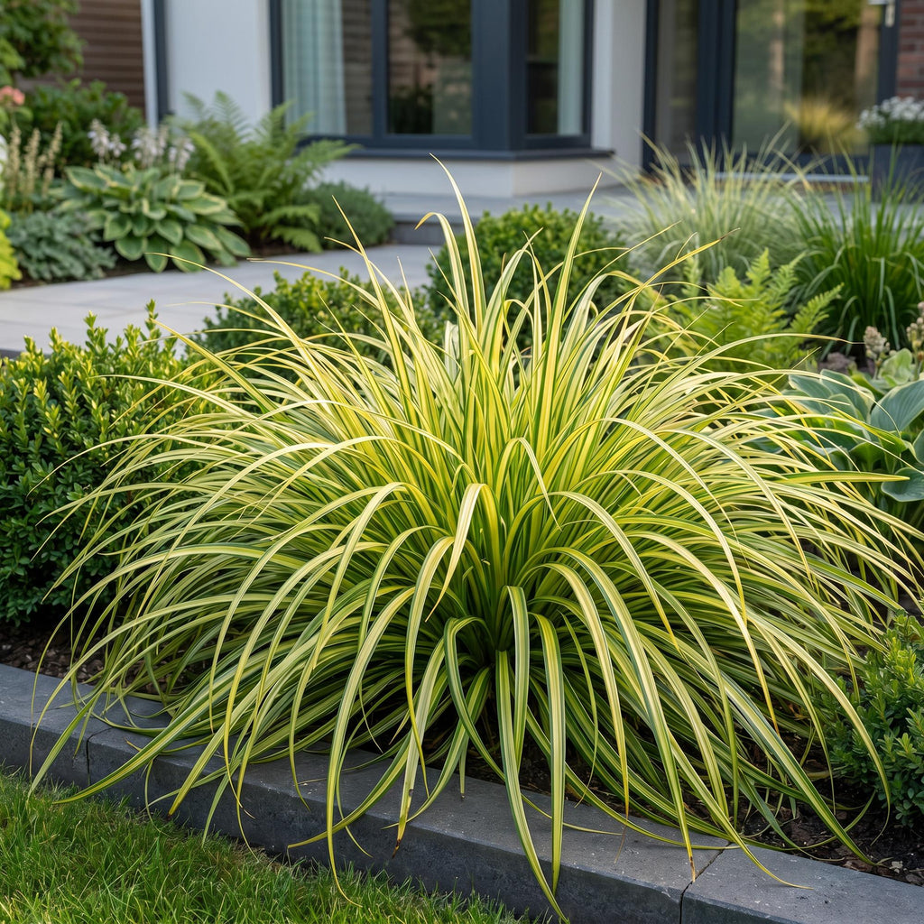 Carex oshimensis 'Evergold' (laîchaume du Japon) – 24 plants, Ø11 cm, 15–25 cm de haut – photo 6