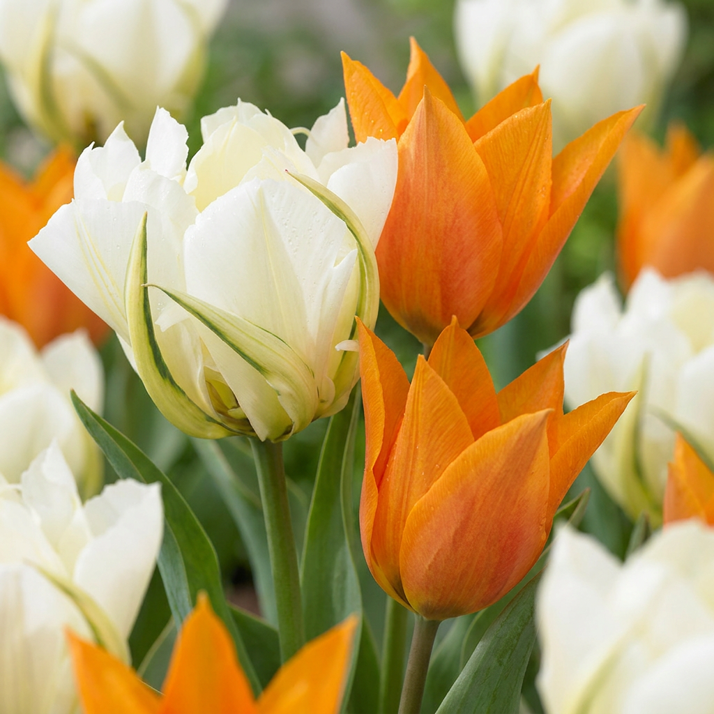 Tulpe 'Sunbath' – 60 Blumenzwiebeln (Zwiebelgröße 11/12)