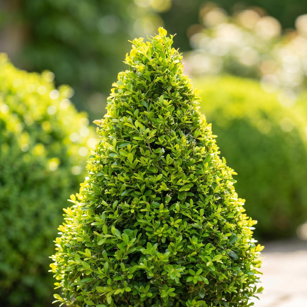 Buxus 'Pyramide' – Ø 23 cm, 60–70 cm hoch