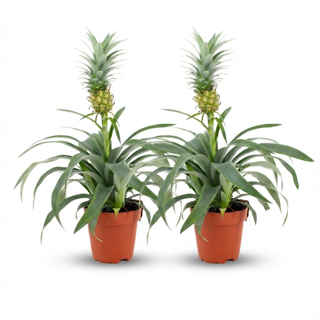 2× Ananas-Pflanze Mi Amigo – Ø12 cm, 35–40 cm hoch