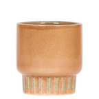 Kolibri Orchids | Oranje Bolzano orchidee cadeauset – incl. giftbox, orchidee & sierpot – Ø9cm