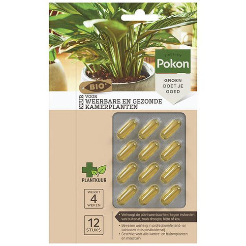 Bio Kuur voor weerbare en gezonde kamerplanten Capsules – 12 stuks