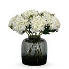 Kunstbloemen Solo – White – Hydrangea Flower – x 8 – 52 cm