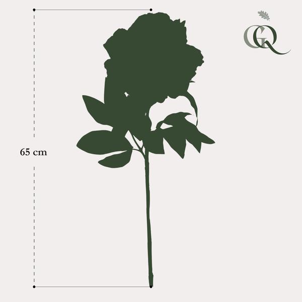Kunstbloemen Solo – Crème – Peonies – x 5 – 65cm