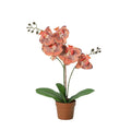 Kunst Orchidee Phalaenopsis Oranje – 41 cm