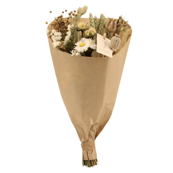 Droogbloemen Field Bouquet Natural – Ø15cm – ↕35cm