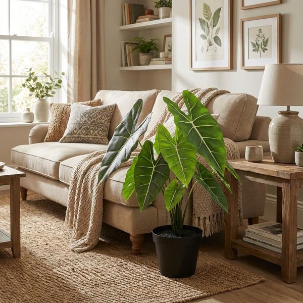 ARTIFICIAL Alocasia Polly – 40cm
