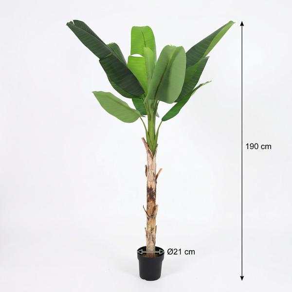 ARTIFICIAL Bananenplant Musa – 190cm