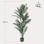 Kunstplant – Chamaedorea Elegans – Bergpalm – 180 cm