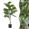 Kunstplant – Ficus Lyrata – Tabaksplant – 90 cm