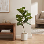 Kunstplant – Ficus Lyrata – Tabaksplant – 90 cm