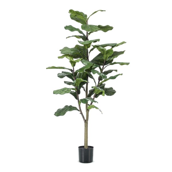 Kunstplant – Ficus Lyrata – Tabaksplant – 120 cm