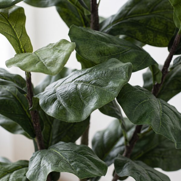 Kunstplant – Ficus Lyrata – Tabaksplant – 120 cm