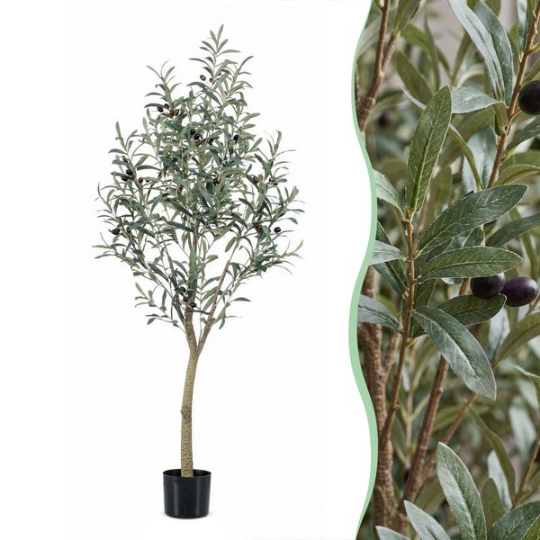 Kunst Olijfboom – Olea europaea – Olijfboom – 140 cm