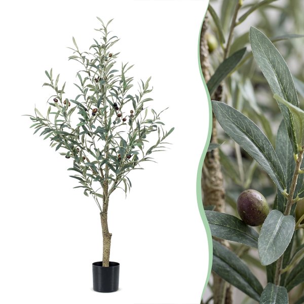 Kunst Olijfboom – Olea europaea – Olijfboom – 115 cm
