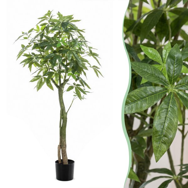 Kunstplant – Pachira Aquatica – Geldboom – 150 cm