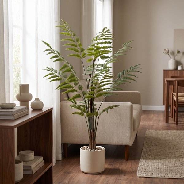 Kunstplant – Rumohra Adiantiformis – Ledervaren – 150 cm