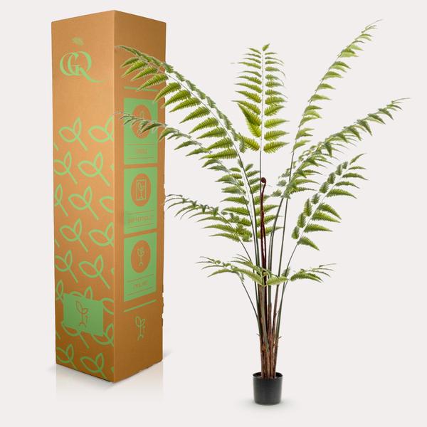 Kunstplant – Rumohra Adiantiformis – Ledervaren – 180 cm