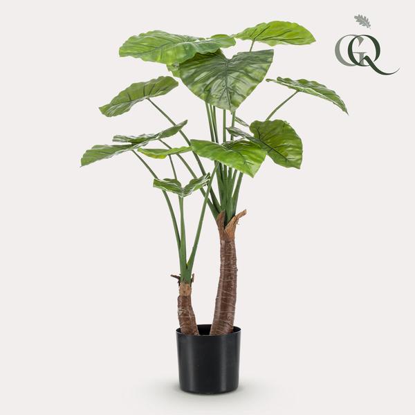 Kunstplant Alocasia Olifantsoor 110 cm – Tropische Kunstplant