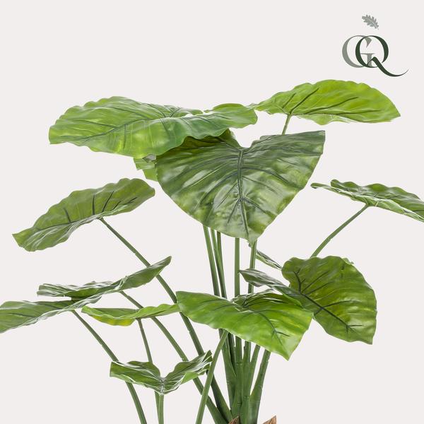 Kunstplant Alocasia Olifantsoor 110 cm – Tropische Kunstplant