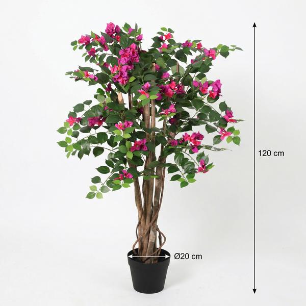 Bougainville – Kunstplant – 120cm