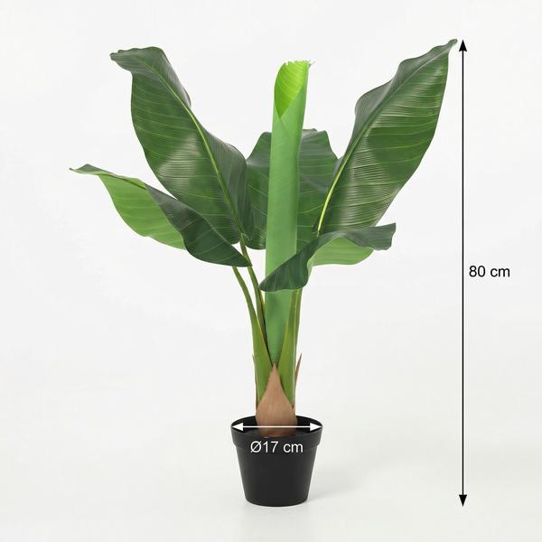 Kunstplant – Bananenplant – 80cm
