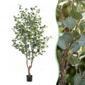 Kunstplant – Eucalyptus – Blauwe Gomboom – 180 cm