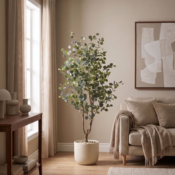 Kunstplant – Eucalyptus – Blauwe Gomboom – 180 cm