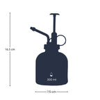Plantenspuit – Glas helder met zwart – 300 ml
