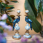 Kandelaar – Dutch Blue Parrot ↑ 40 cm – Links
