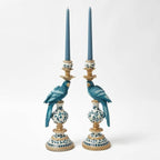 Kandelaar – Dutch Blue Parrot ↑ 40 cm – Links