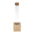 Wooden Dried flower stand – Tube S – Flowers and Herbs + Dried Floral Arrangement