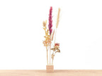 Wooden Dried flower stand – S – Flowers and Herbs + Dried Floral Arrangement