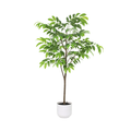 ARTIFICIAL Tropical plant including white pot – 153