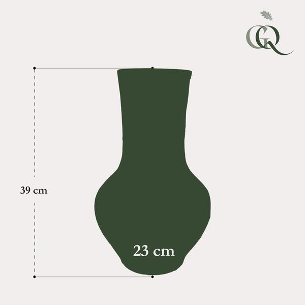 Vaas steen M – H39 W23 – Boa Green