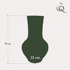 Vaas steen M – H39 W23 – Boa Green