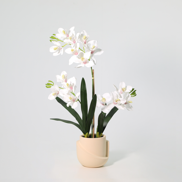 ARTIFICIAL Phalaenopsis orchid including pot – 71cm