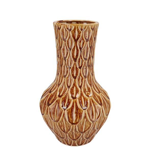 Vaas steen M – H39 W23 – Boa Brown