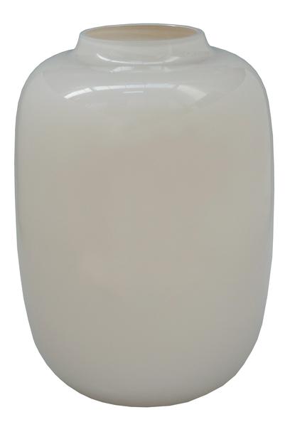 Vaas glas – M – H35 W25 -Artic Ivory