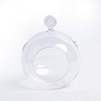 Kerstbal glas – Set van 3 – Transparant met haakje – D10.5 H8 cm – Kerstmis