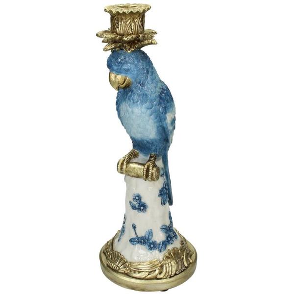 Kandelaar met Blauwe Vogel – ↑ 36 cm