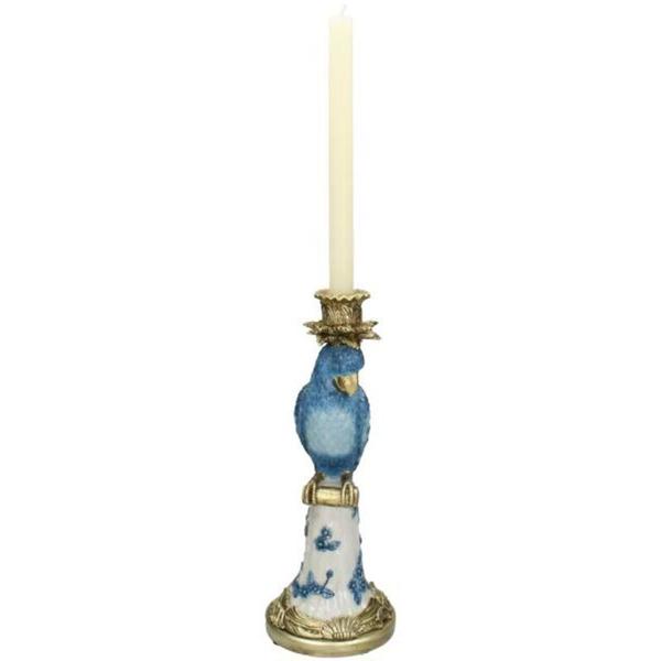 Kandelaar met Blauwe Vogel – ↑ 36 cm