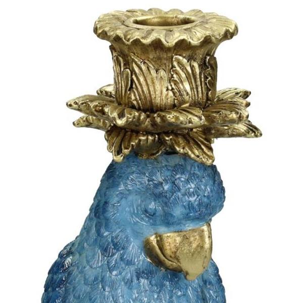 Kandelaar met Blauwe Vogel – ↑ 36 cm