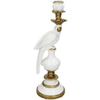 Kandelaar met Witte Vogel – ↑ 40 cm