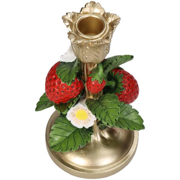 Kandelaar – Aardbei Goud ↑ 20 cm
