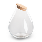 Terrarium fles met kurk – Drop XXL – Ø 34 cm ↑ 43 cm