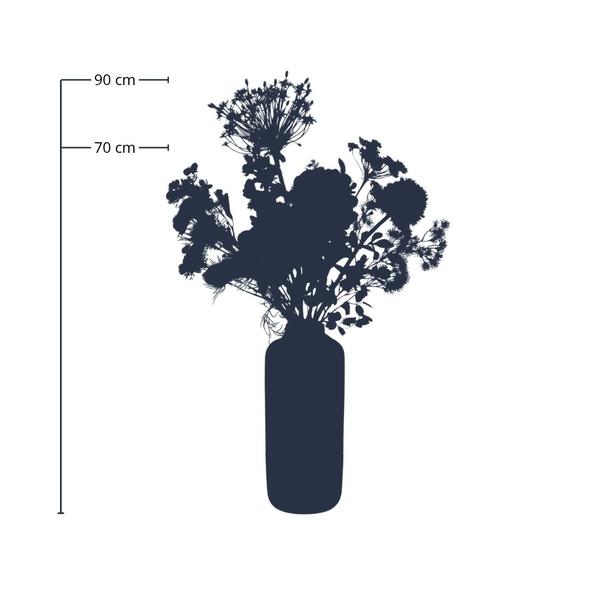 Kunstbloemen boeket – Purple Bloom Deluxe – Real Touch – 10 stelen – ↑ 90 cm