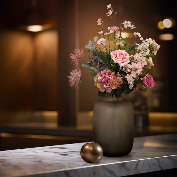 Kunstbloemen – Boeket L – Pretty Pink – 89 cm